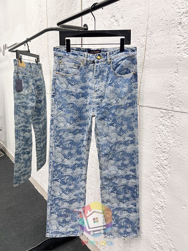 סט דנים Louis Vuitton במונוגרם, ז'קט, מכנסיים 18