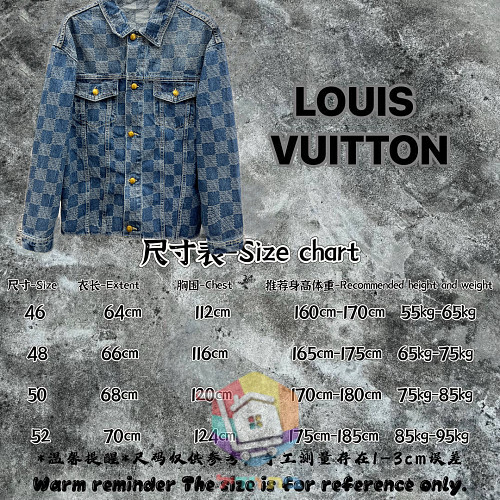 ז'קט דנים Louis Vuitton בדוגמת דמייה 10