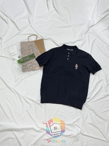 חולצת פולו סרוגה Polo Ralph Lauren בדוגמת צמות 11