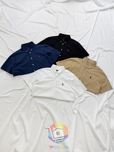 חולצה מכופתרת Polo Ralph Lauren בשרוול קצר 15