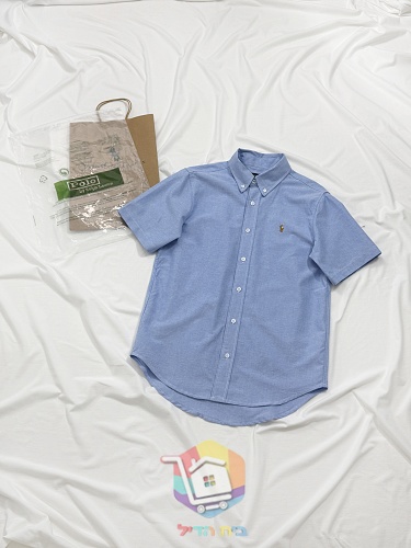 חולצת אוקספורד Polo Ralph Lauren בשרוול קצר 12