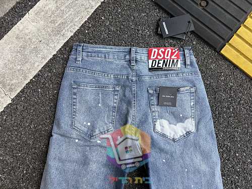 ג'ינס DSQUARED2 בשני דגמים, קרוע עם הדפסים 2