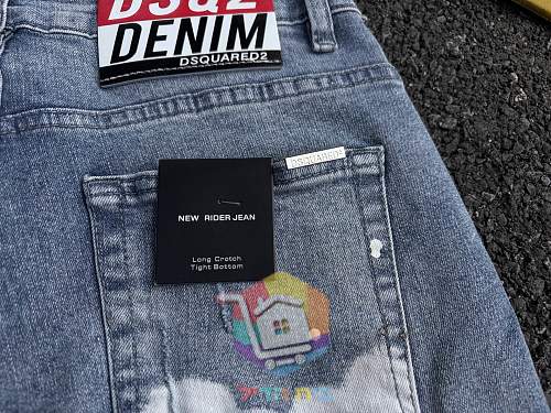 ג'ינס DSQUARED2 בשני דגמים, קרוע עם הדפסים 3