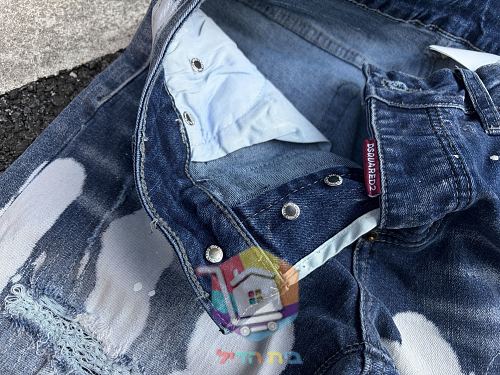 ג'ינס DSQUARED2 בשני דגמים, קרוע עם הדפסים 9