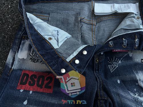ג'ינס DSQUARED2 בשני דגמים, קרוע עם הדפסים 24