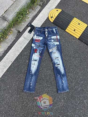 ג'ינס DSQUARED2 בשני דגמים, קרוע עם הדפסים 37