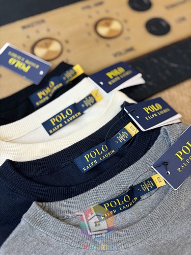 חולצה סרוגה Polo Ralph Lauren בצווארון עגול 2