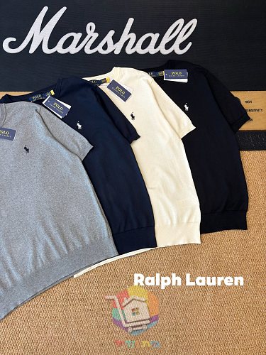 חולצה סרוגה Polo Ralph Lauren בצווארון עגול 6