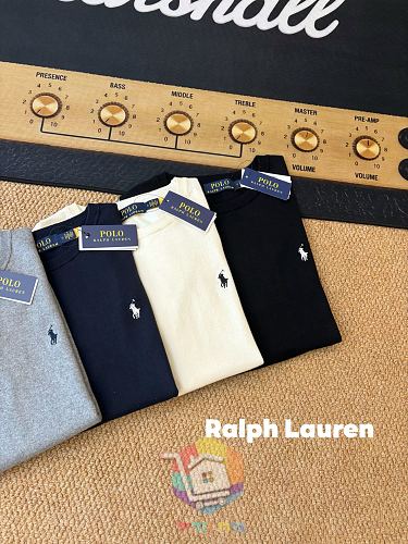 חולצה סרוגה Polo Ralph Lauren בצווארון עגול 7
