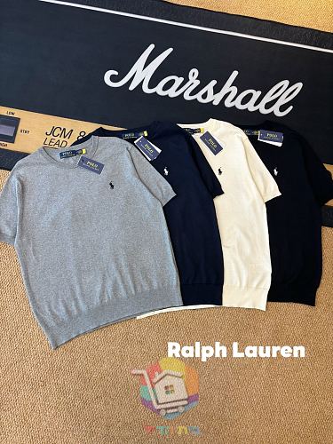 חולצה סרוגה Polo Ralph Lauren בצווארון עגול 11