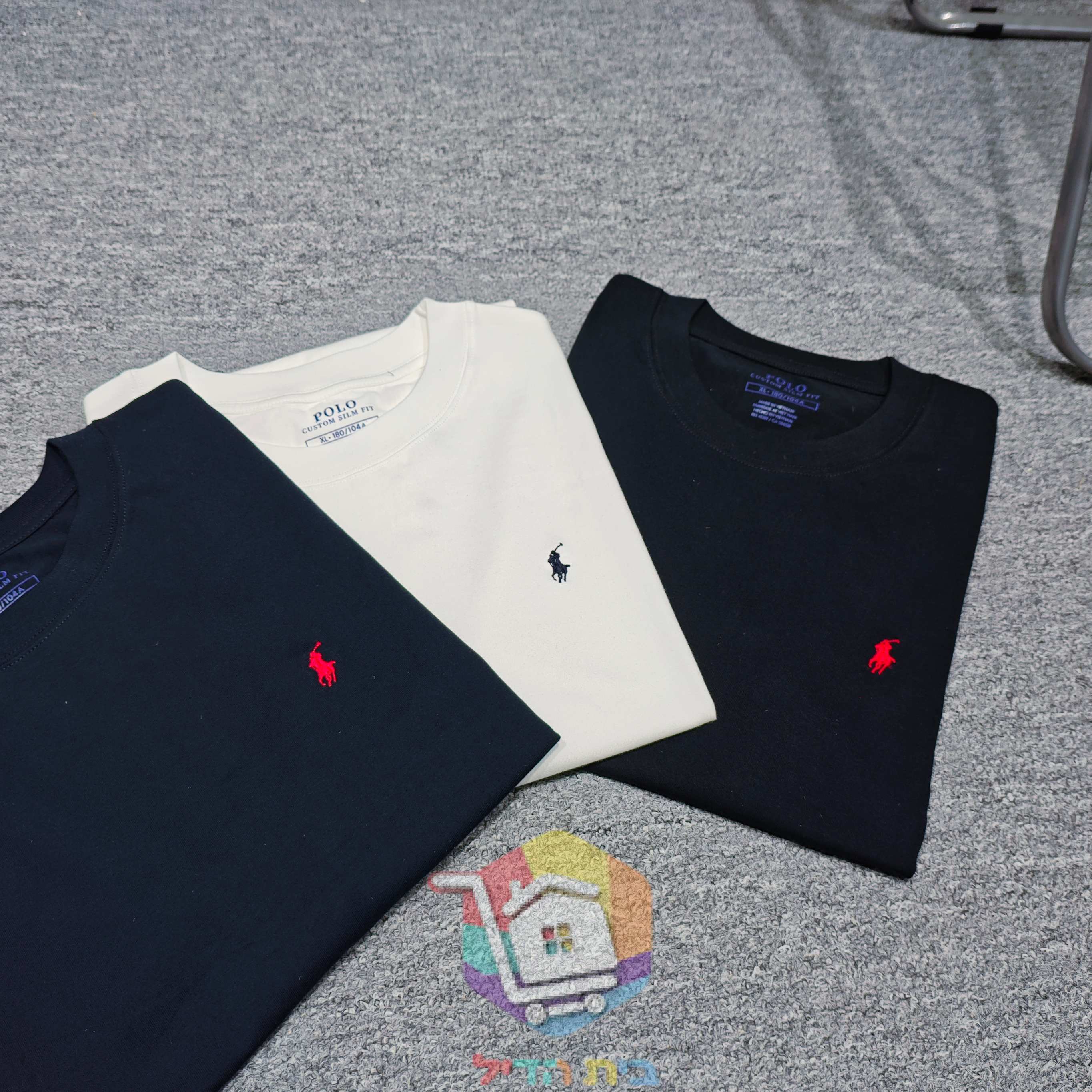 טי שירט Polo Ralph Lauren בצווארון עגול