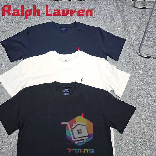 טי שירט Polo Ralph Lauren בצווארון עגול 6