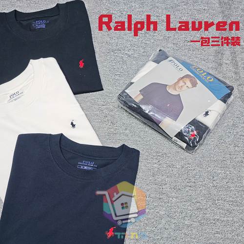 טי שירט Polo Ralph Lauren בצווארון עגול 9