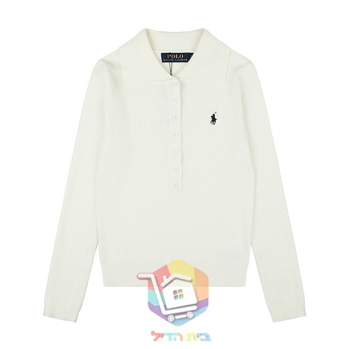 חולצת פולו סרוגה Polo Ralph Lauren לנשים באחד עשר גוונים 38