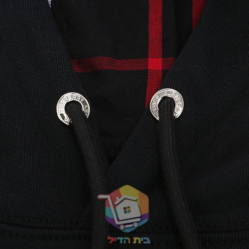 קפוצון Burberry עם בטנת משבצות בשני גוונים 6
