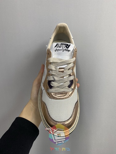Baskets Autry Super Vintage mesh et cuir 29