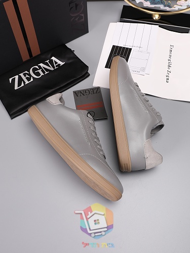 נעלי סניקרס Zegna מעור בארבעה גוונים 3