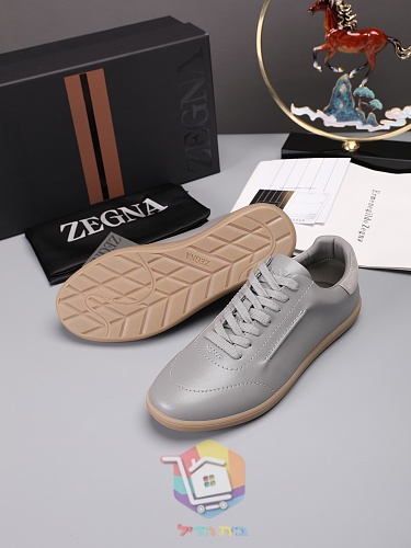 נעלי סניקרס Zegna מעור בארבעה גוונים 4
