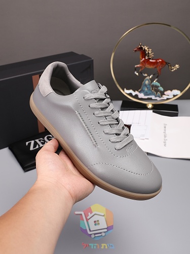 נעלי סניקרס Zegna מעור בארבעה גוונים 5