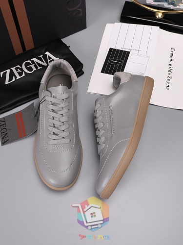 נעלי סניקרס Zegna מעור בארבעה גוונים 6