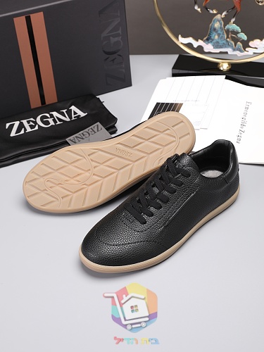נעלי סניקרס Zegna מעור בארבעה גוונים 10