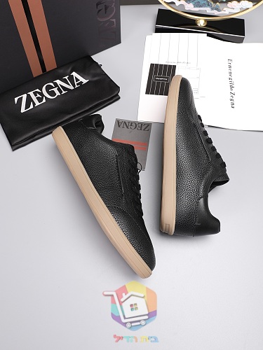 נעלי סניקרס Zegna מעור בארבעה גוונים 11