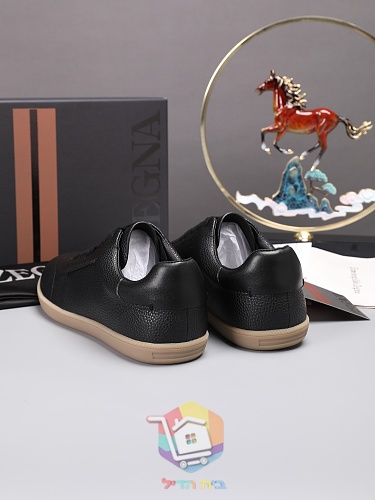נעלי סניקרס Zegna מעור בארבעה גוונים 12