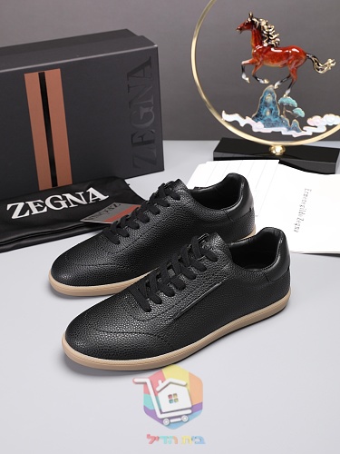 נעלי סניקרס Zegna מעור בארבעה גוונים 16
