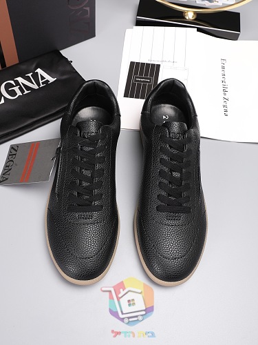 נעלי סניקרס Zegna מעור בארבעה גוונים 18