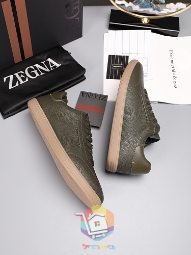 נעלי סניקרס Zegna מעור בארבעה גוונים 19
