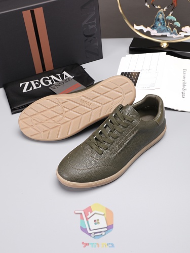 נעלי סניקרס Zegna מעור בארבעה גוונים 20