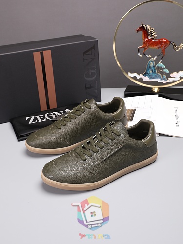 נעלי סניקרס Zegna מעור בארבעה גוונים 26