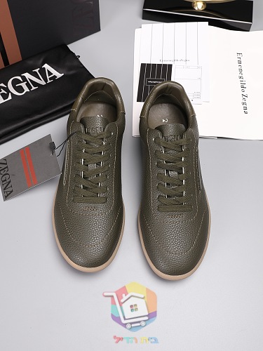 נעלי סניקרס Zegna מעור בארבעה גוונים 27