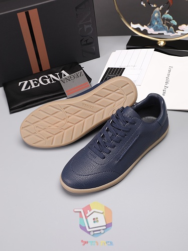 נעלי סניקרס Zegna מעור בארבעה גוונים 28
