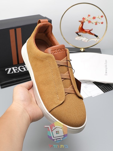 נעלי סליפ-און Zegna מבד בחמישה גוונים 5