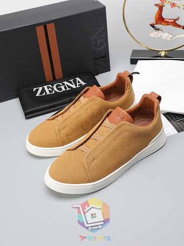 נעלי סליפ-און Zegna מבד בחמישה גוונים 8