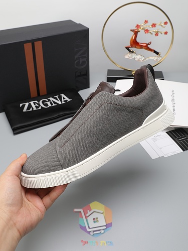 נעלי סליפ-און Zegna מבד בחמישה גוונים 28