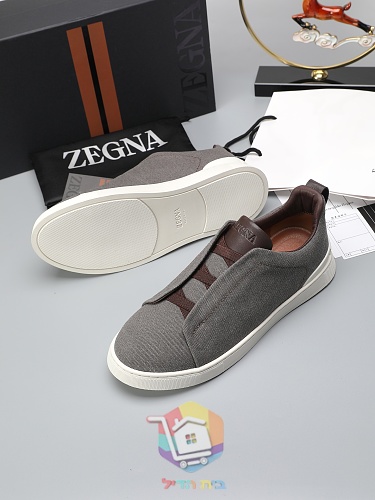 נעלי סליפ-און Zegna מבד בחמישה גוונים 33