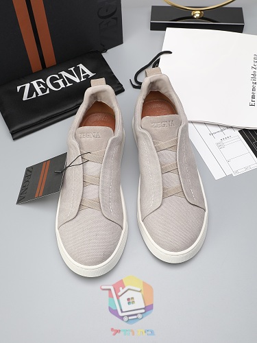 נעלי סליפ-און Zegna מבד בחמישה גוונים 45