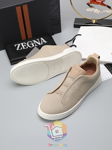 נעלי סליפ-און Zegna מבד בחמישה גוונים 52