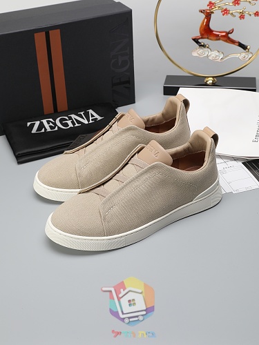 נעלי סליפ-און Zegna מבד בחמישה גוונים 53