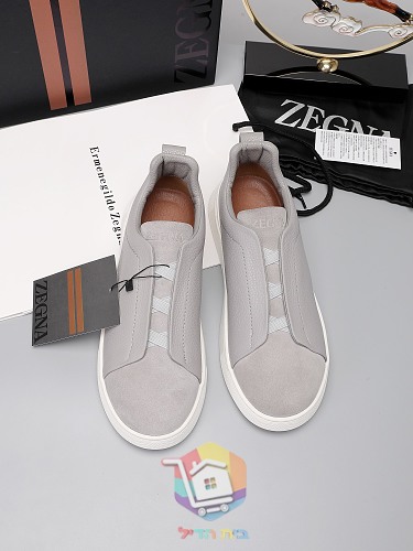 נעלי סליפ-און Zegna מעור בשמונה גוונים 40