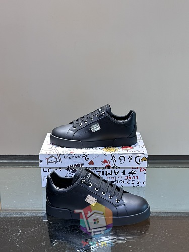 נעלי סניקרס Dolce & Gabbana מעור בשני גוונים 6