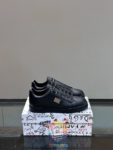 נעלי סניקרס Dolce & Gabbana מעור בשני גוונים 9
