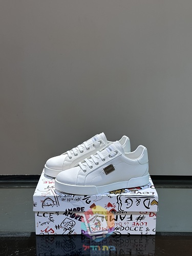 נעלי סניקרס Dolce & Gabbana מעור בשני גוונים 16