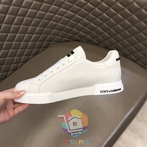 נעלי סניקרס Dolce & Gabbana Portofino לבן, שחור 11