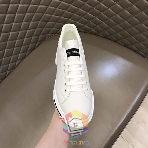 נעלי סניקרס Dolce & Gabbana Portofino לבן, שחור 12