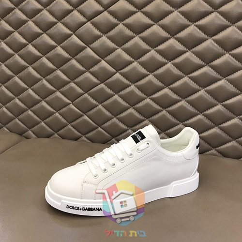 נעלי סניקרס Dolce & Gabbana Portofino לבן, שחור 14