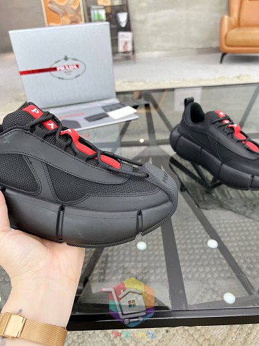 נעלי Prada Cloudbust Thunder שחור, אדום 4