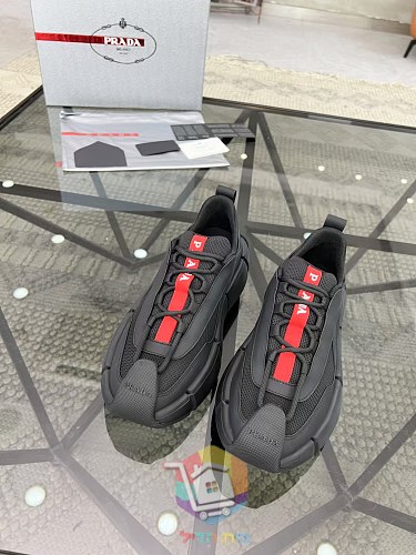 נעלי Prada Cloudbust Thunder שחור, אדום 7